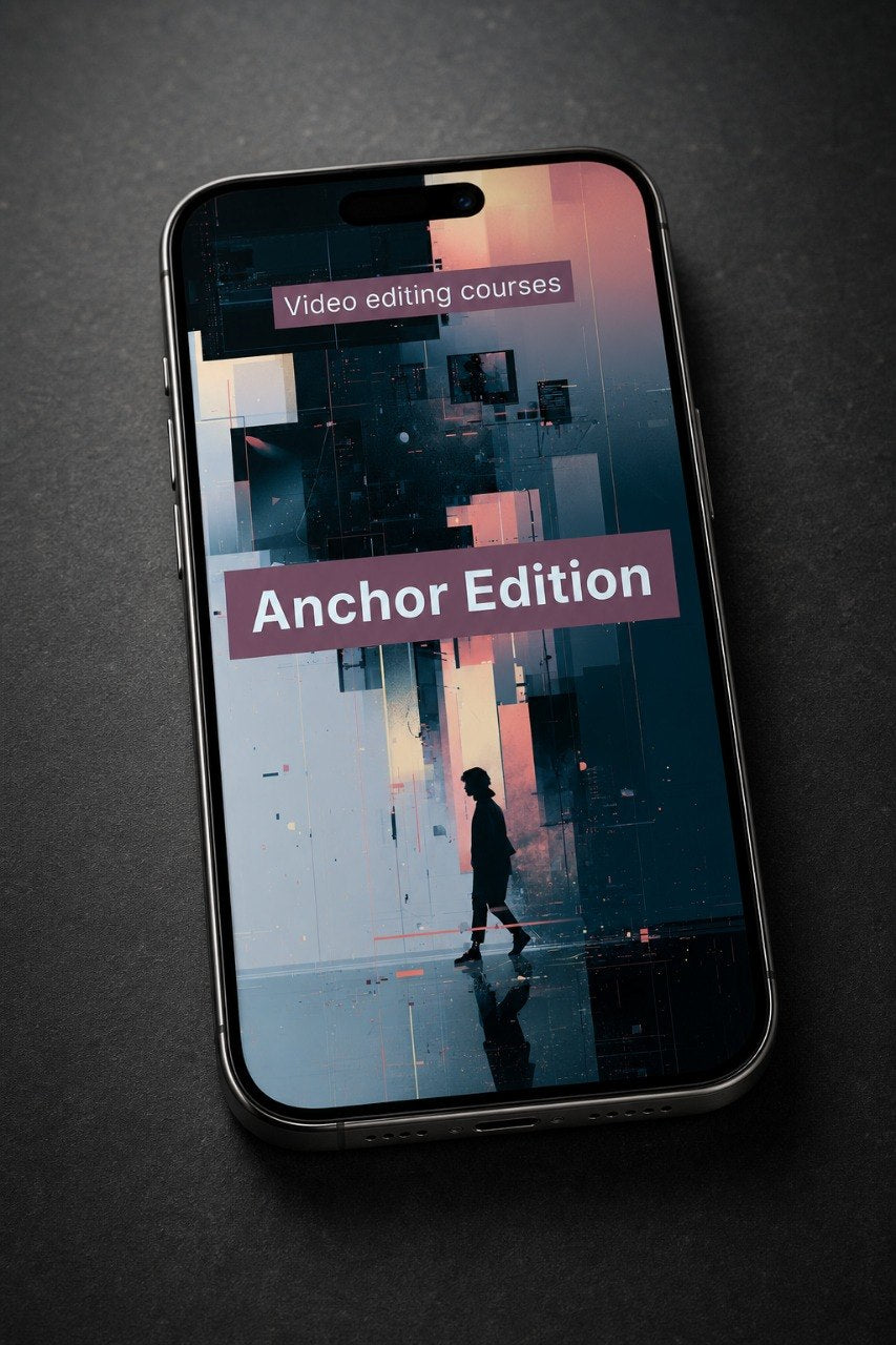 Phone displaying "Anchor Edition"