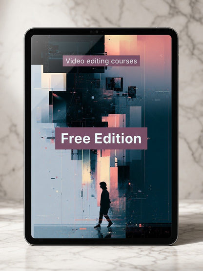 Tablet displaying "Free Edition" course