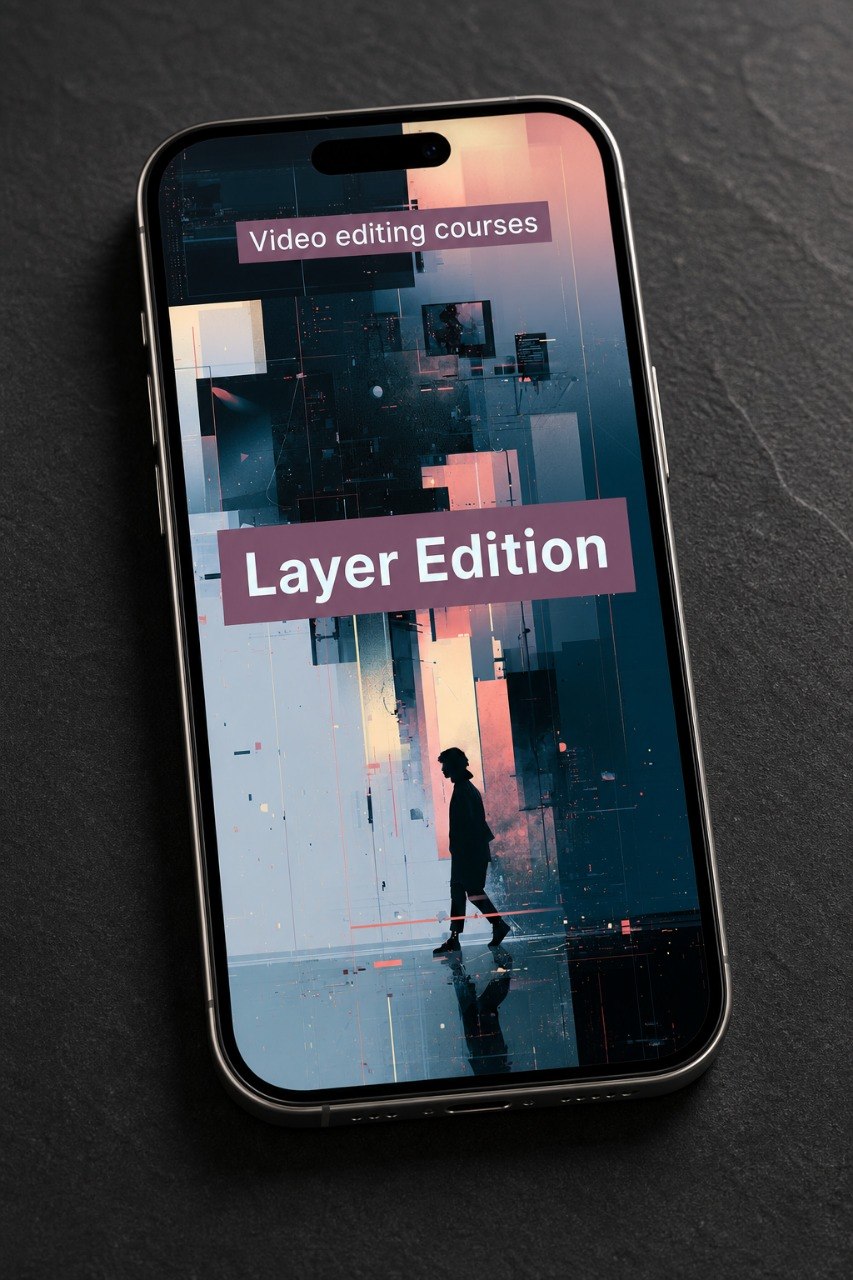 Phone displaying "Layer Edition"