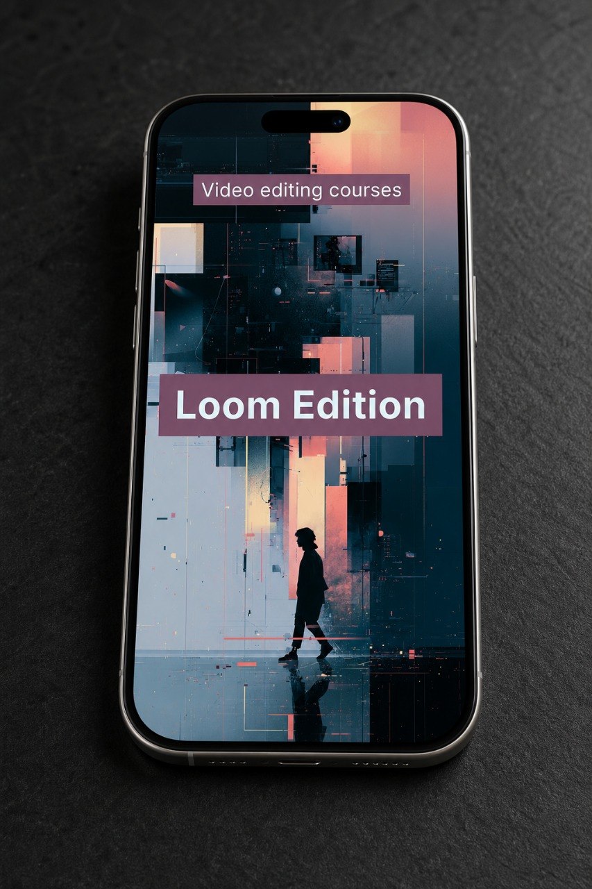 Phone displaying "Loom Edition"