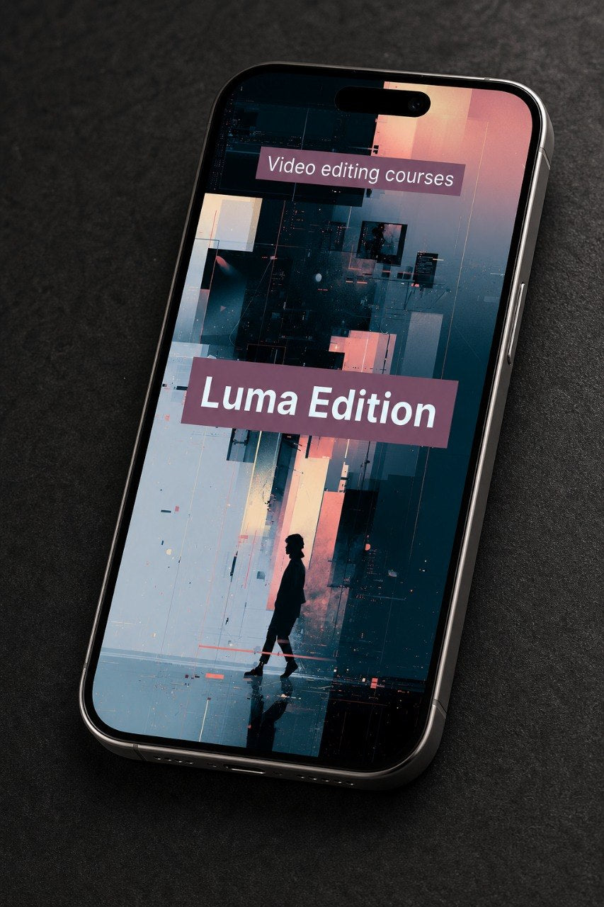 Phone displaying "Luma Edition"