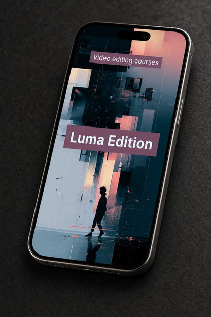 Phone displaying "Luma Edition"