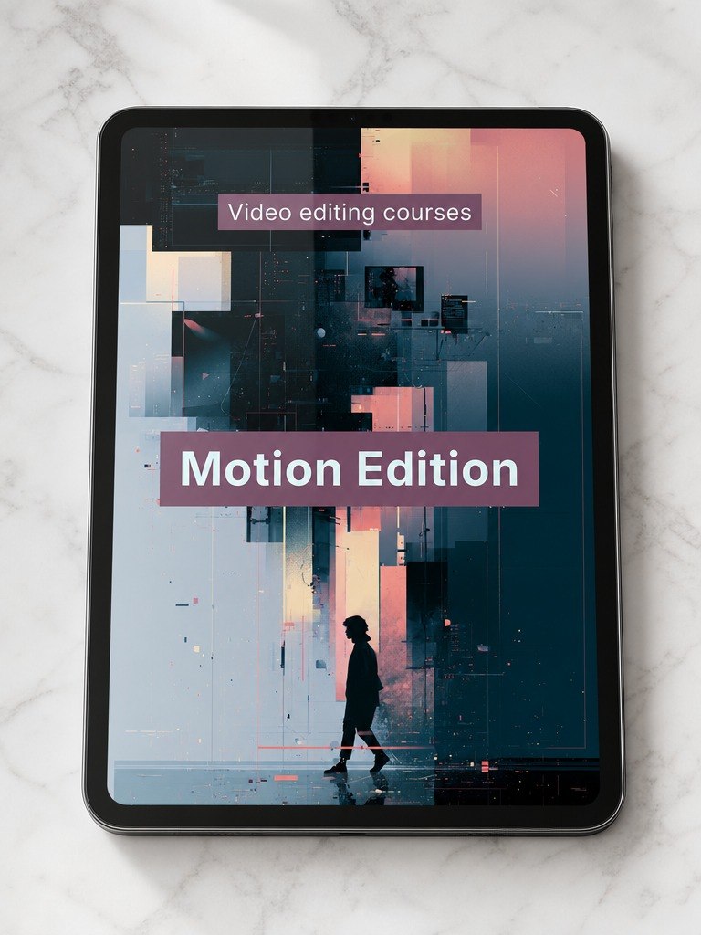 Tablet displaying "Motion Edition" course